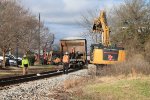 CSX Derailment Scene Augusta, Ga.  (CSXT 292251 shown)